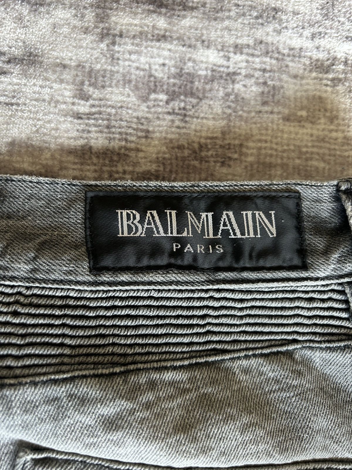 Balmain Christophe Decarnin Biker Jeans Size US 31 - 12 Thumbnail