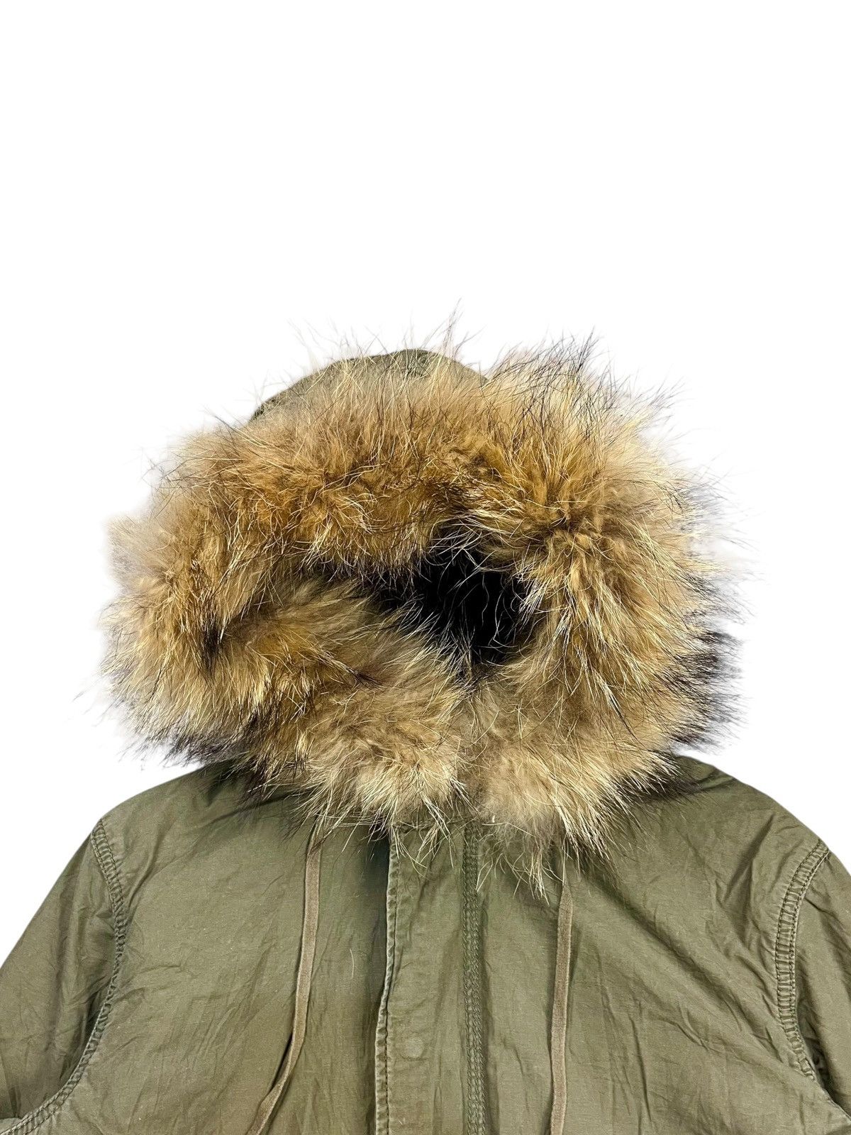 If Six Was Nine 2000s GOA - Apocalypse Fur Hoodie Jacket Size US M / EU 48-50 / 2 - 10 Thumbnail