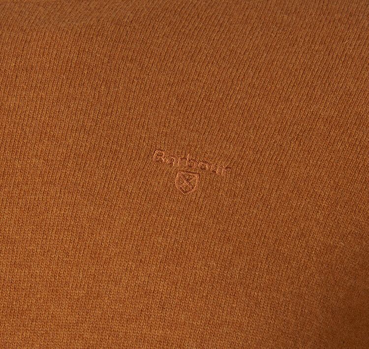 Barbour o1y1224 Logo Crewneck Sweater in Camel Size US S / EU 44-46 / 1 - 6 Thumbnail