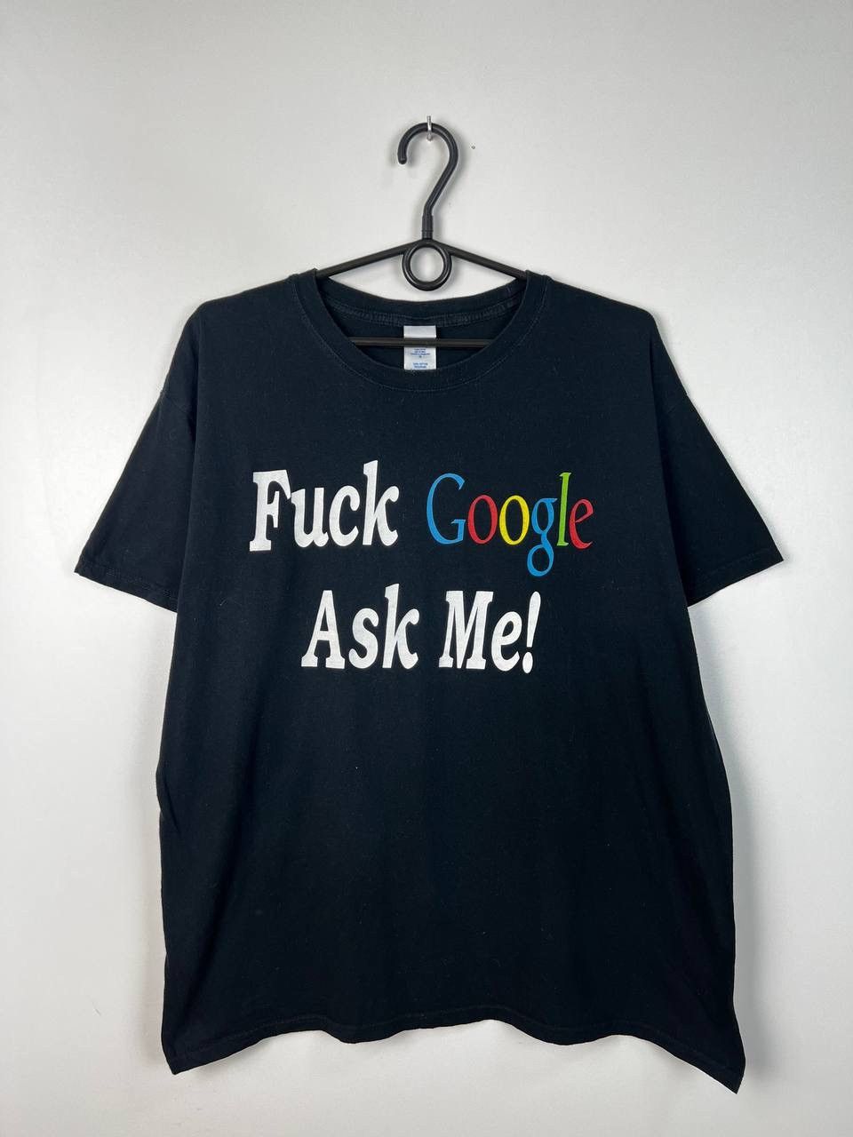 Vintage Fuck Google Ask Me crazy vintage t-shirts size L Size US L / EU 52-54 / 3 - 1 Thumbnail