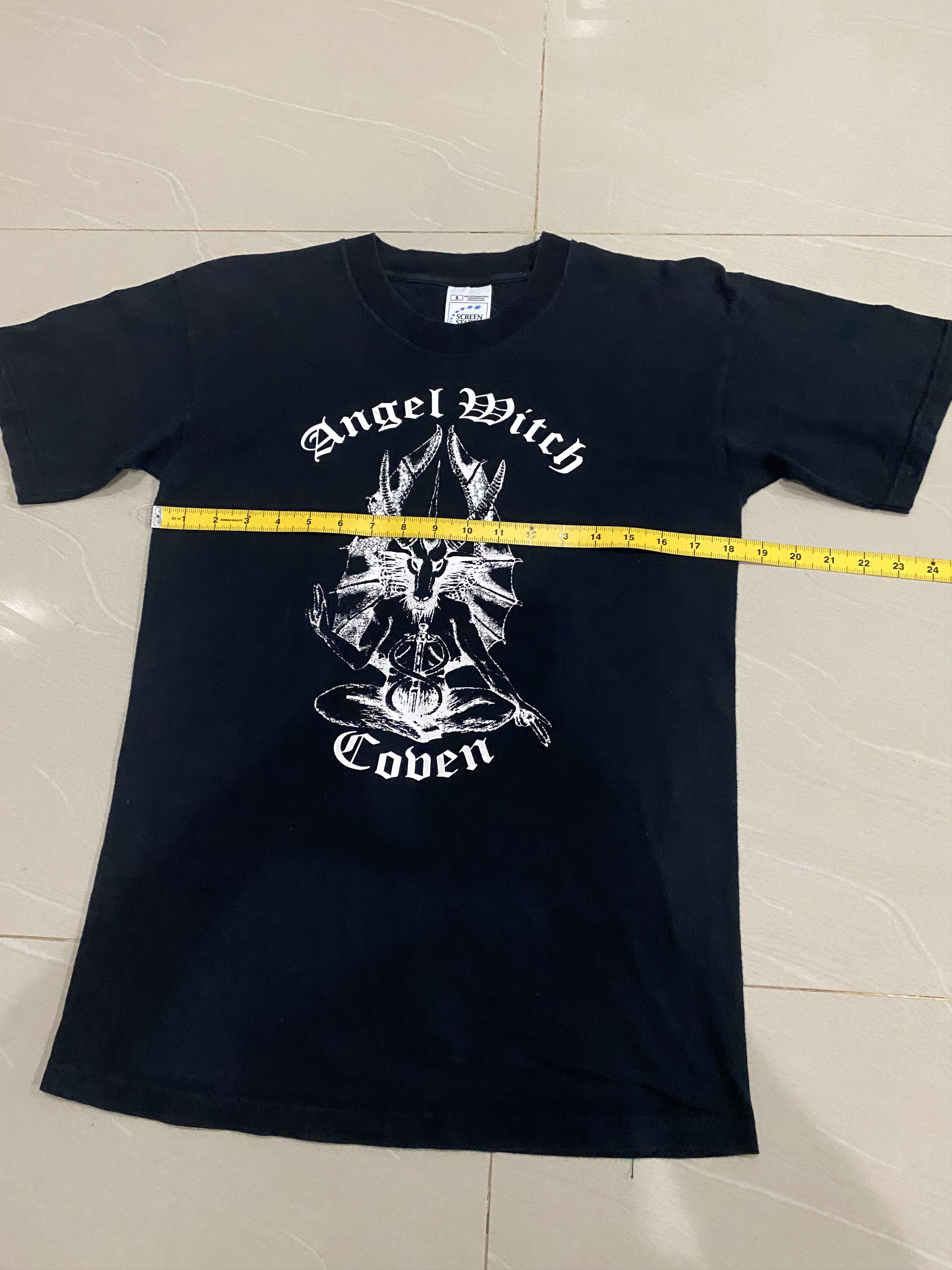Band Tees 90s Angel Witch Coven (Nwobhm) Matel British Shirt Size US S / EU 44-46 / 1 - 4 Thumbnail