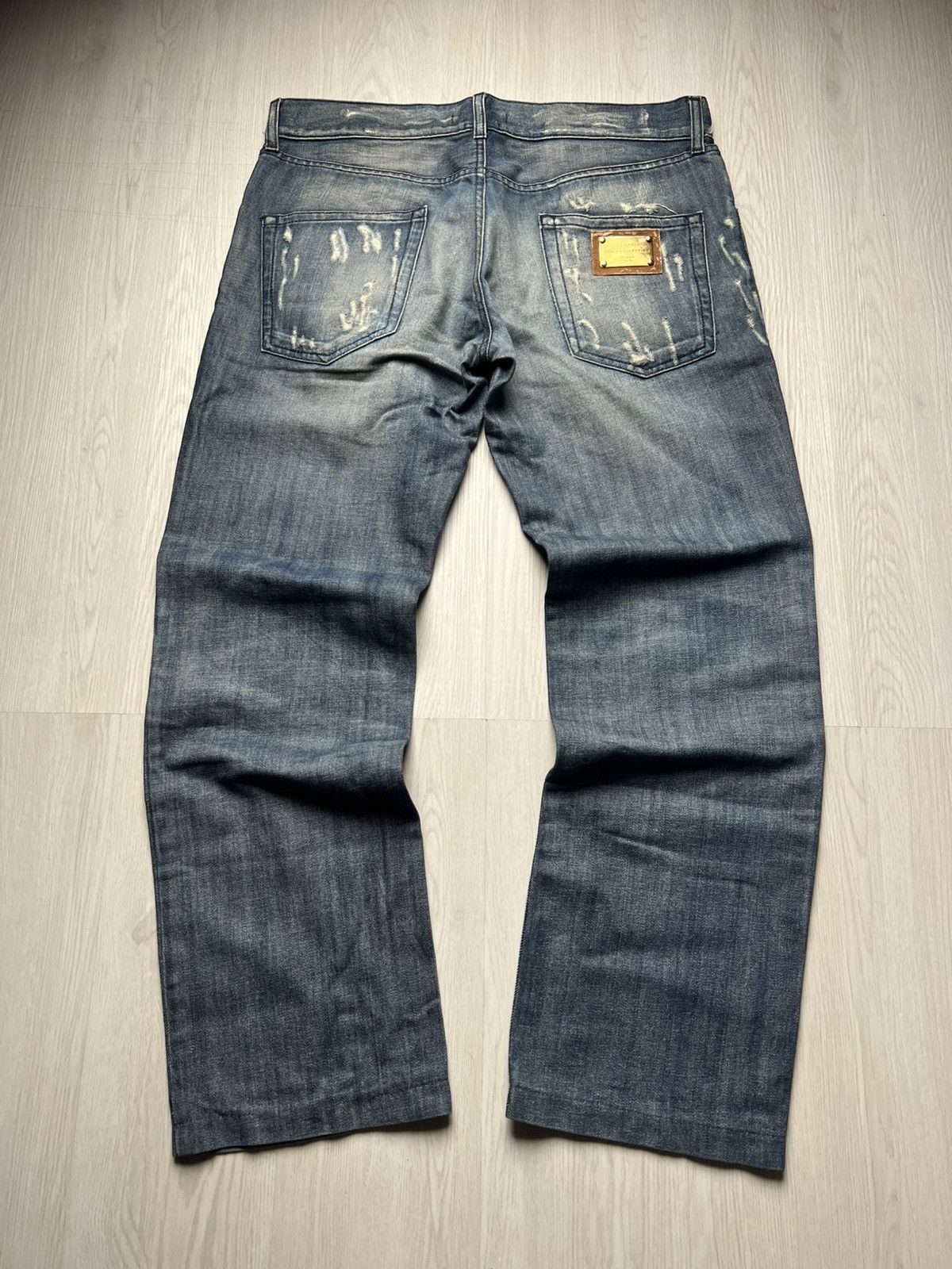 Dolce & Gabbana Dolce Gabbana 14 Classic Distressed Jeans Size US 33 - 1 Thumbnail
