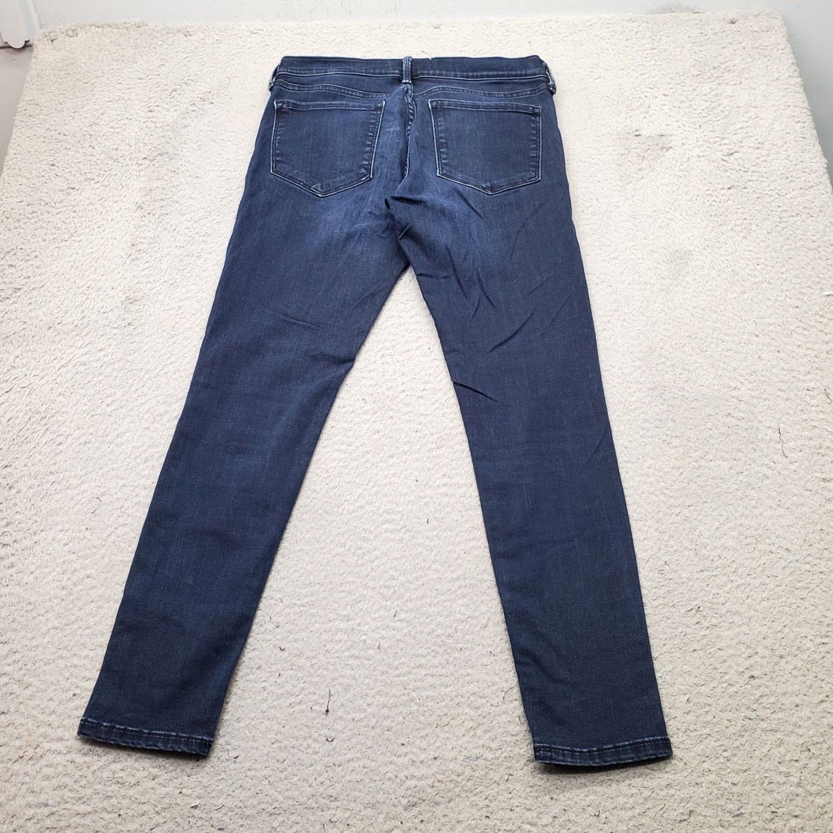 Banana Republic Banana Republic Womens 27 Blue Ankle Skinny Jeans Denim Stretch Premium 5-Pocket Size 27 Size 27" / US 4 / IT 40 - 2 Thumbnail