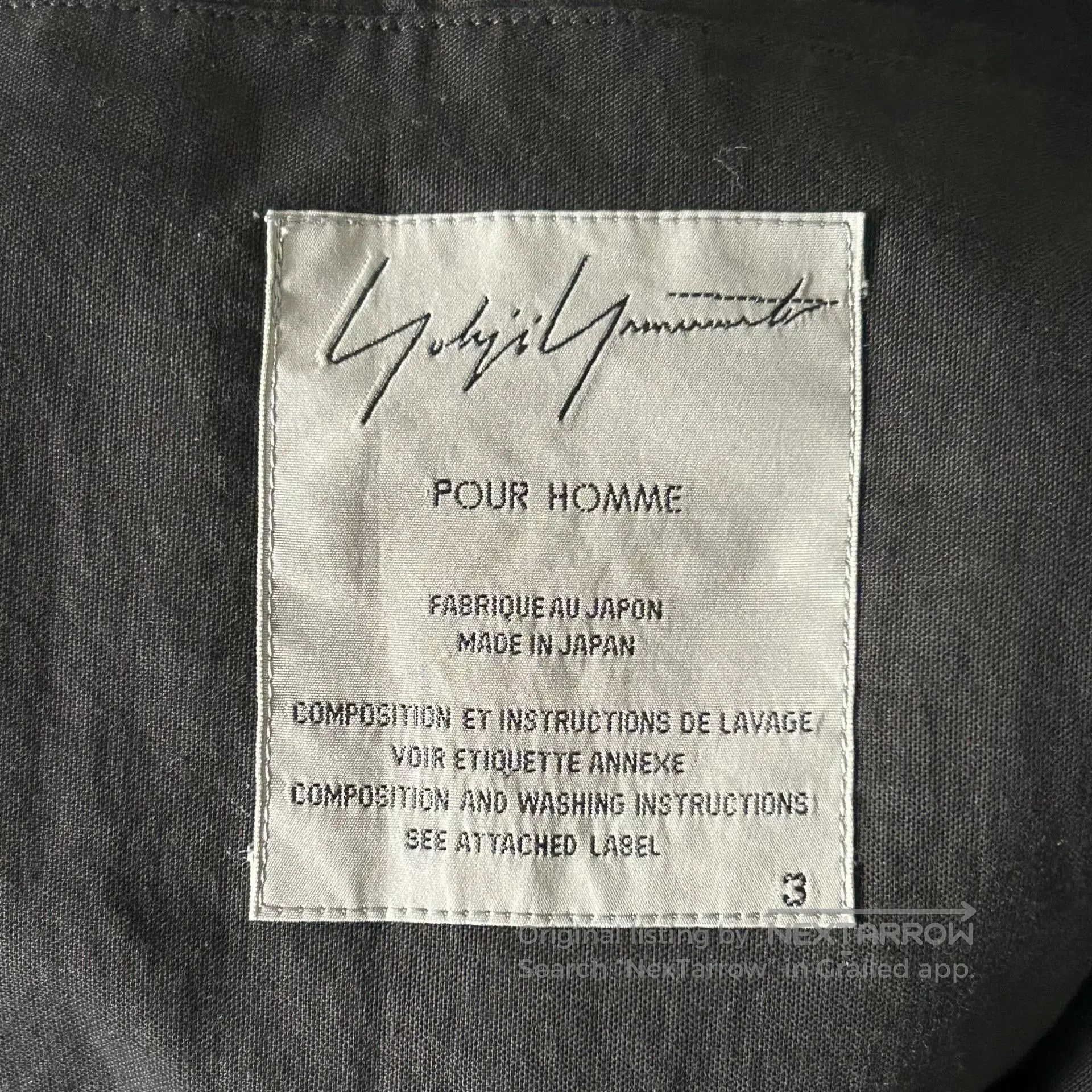 Yohji Yamamoto Yohji Yamamoto Double Layered Suit Jacket. Size US M / EU 48-50 / 2 - 7 Thumbnail