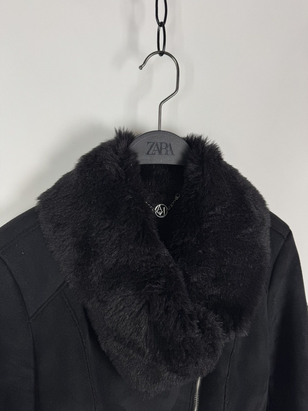 Armani Armani Jeans Faux Suede Fur Rider Jacket Size M / US 6-8 / IT 42-44 - 7 Thumbnail