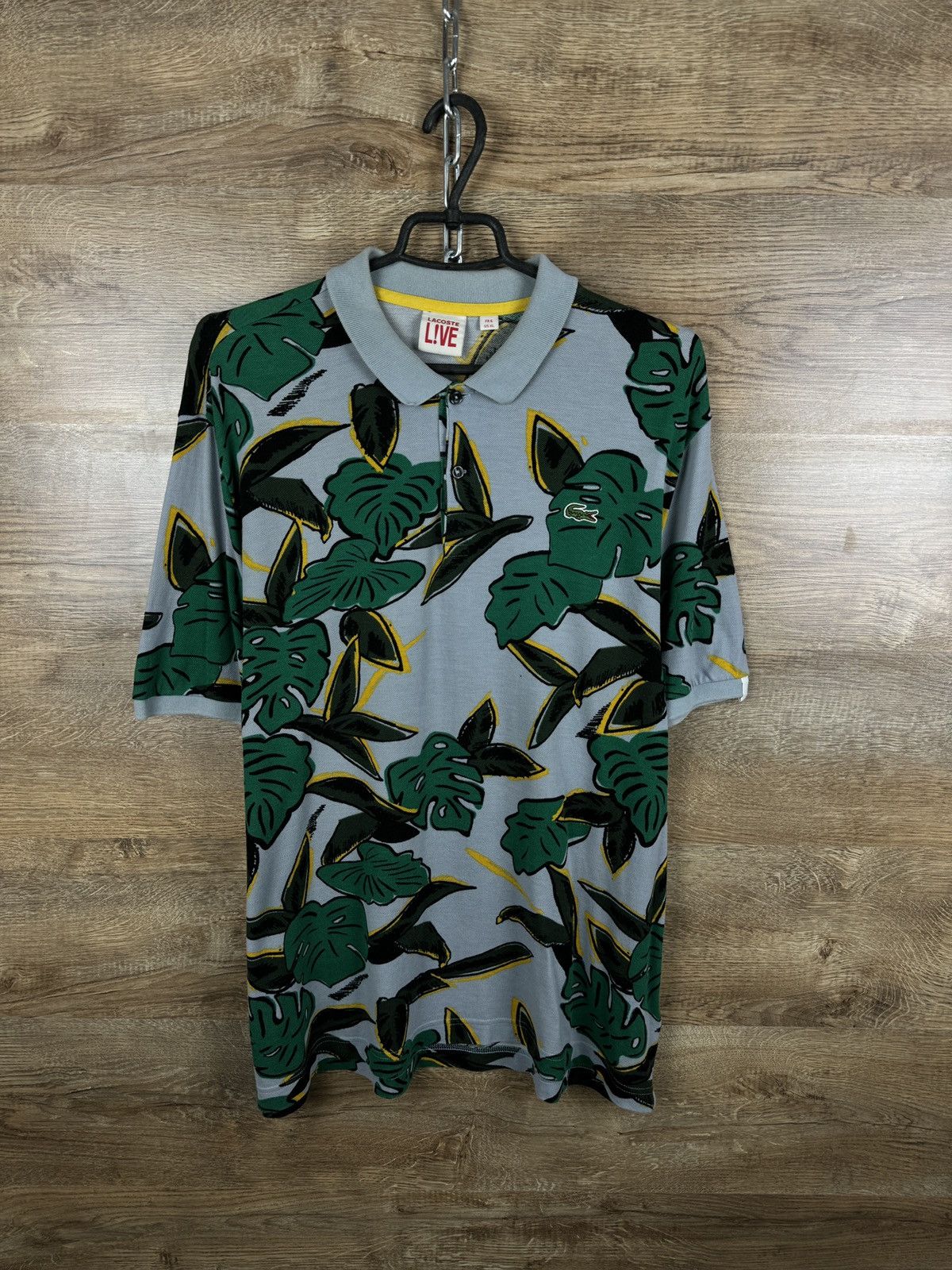 Lacoste × Vintage Mens Vintage Lacoste Live Polos luxury T-shirt tee art Size US XL / EU 56 / 4 - 1 Thumbnail