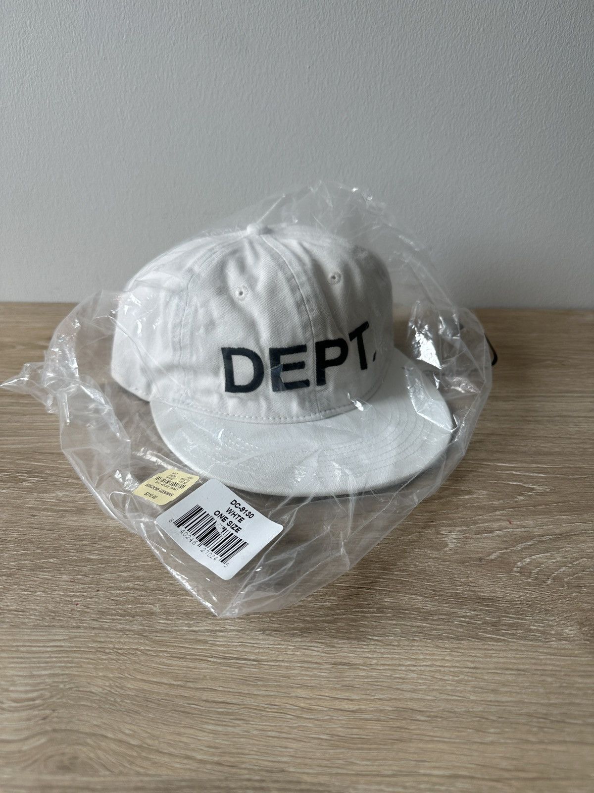 Gallery Dept. Gallery Dept. Logo Embroidered Hat White Size ONE SIZE - 7 Thumbnail