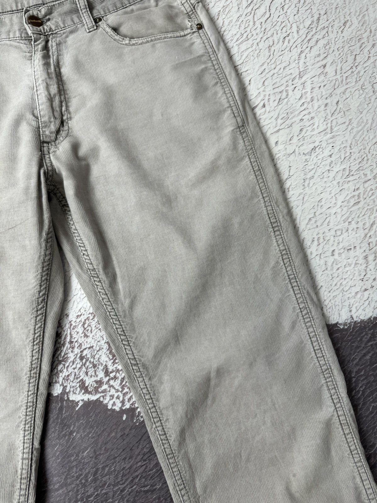 Carhartt Carhartt vintage 90s Western pants faded distressed Size US 30 / EU 46 - 16 Thumbnail