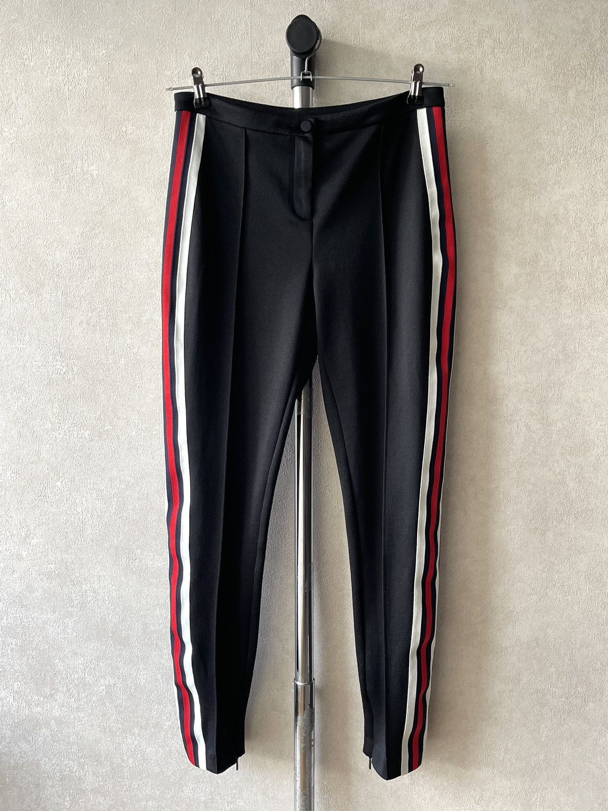 Gucci Gucci Technical Jersey Web Stripe Track Pants Trousers Sz M Size 28" / US 6 / IT 42 - 1 Thumbnail