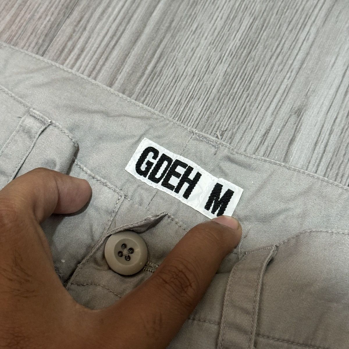 GOODENOUGH Goodenough Gree Cargo Pants Size US 33 - 3 Thumbnail