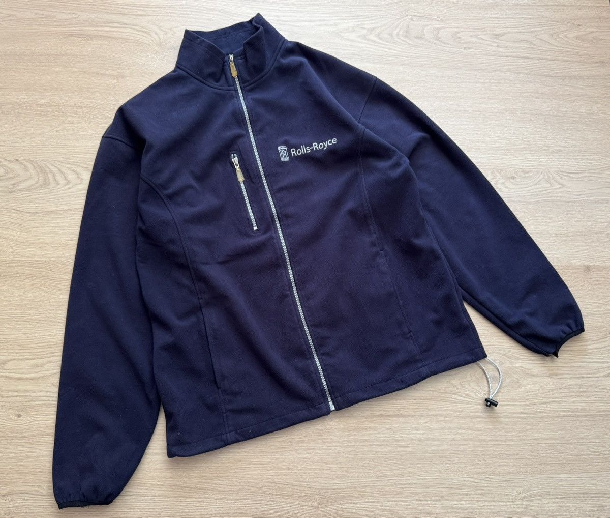 Other Vintage 00’s Rolls Royce Racing Moto Formula 1 Fleece Jacket Size US XL / EU 56 / 4 - 1 Thumbnail