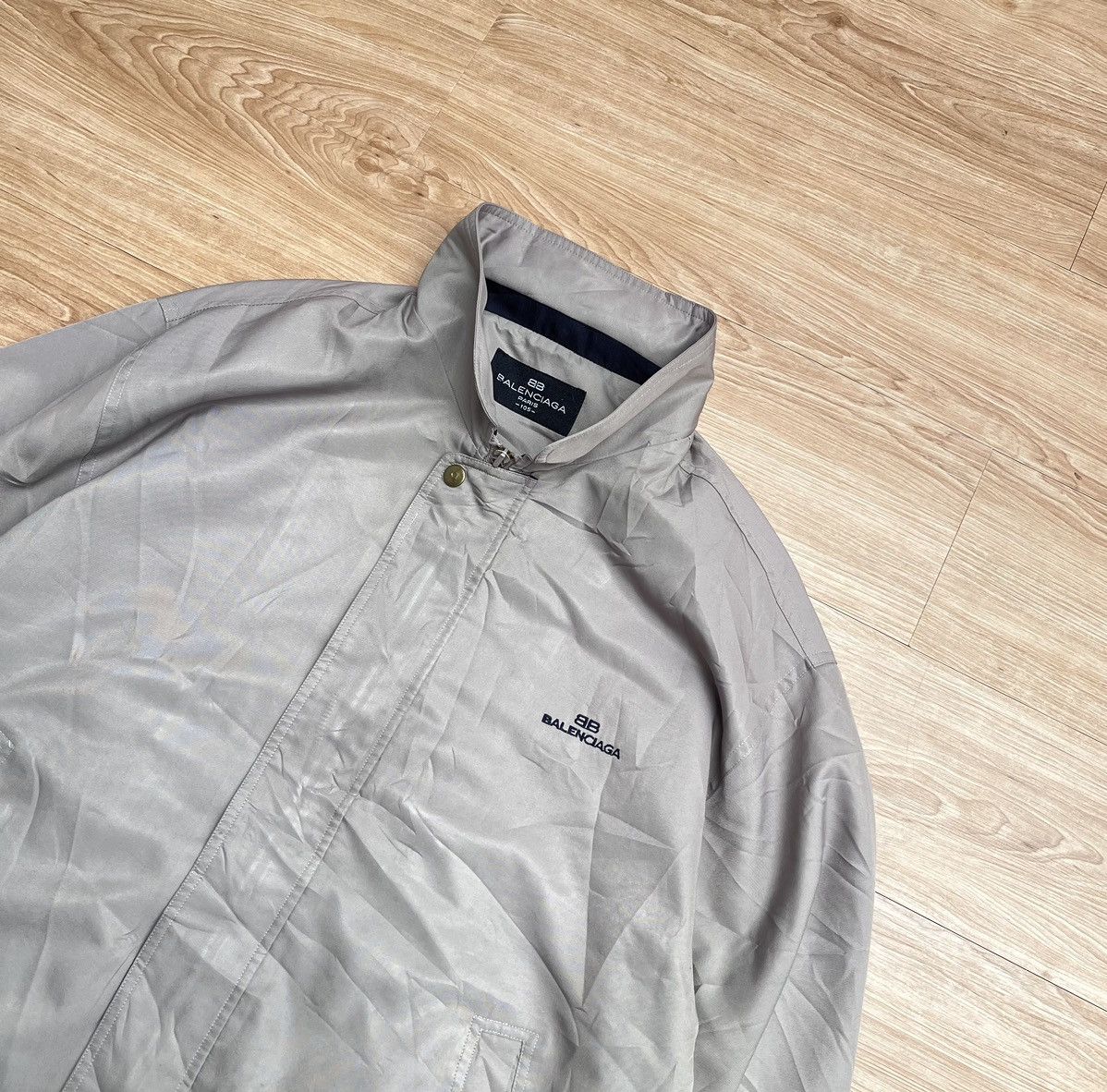 Balenciaga Balenciaga Paris Vintage Jacket Big Logo Hideen Hood Size US L / EU 52-54 / 3 - 3 Thumbnail