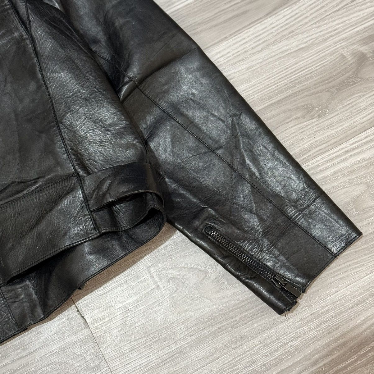 Gucci × Tom Ford FW98 Gucci Tom Ford Runway Leather Biker Jacket Size US L / EU 52-54 / 3 - 20 Thumbnail