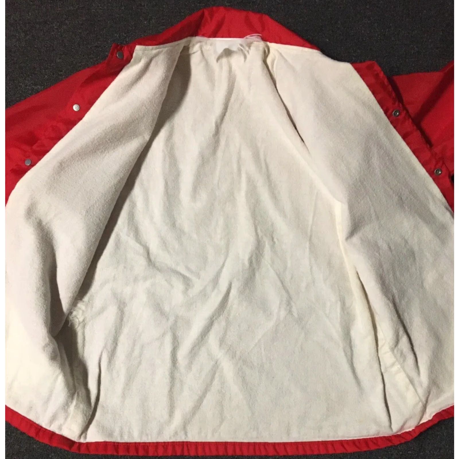 Vintage VINTAGE Duncan Wildcats Band Windbreaker Jacket M USA Red 80s 90s College School Punk Grunge Biker Sports Track & Field Varsity Men's Jacket */} Size US M / EU 48-50 / 2 - 5 Thumbnail
