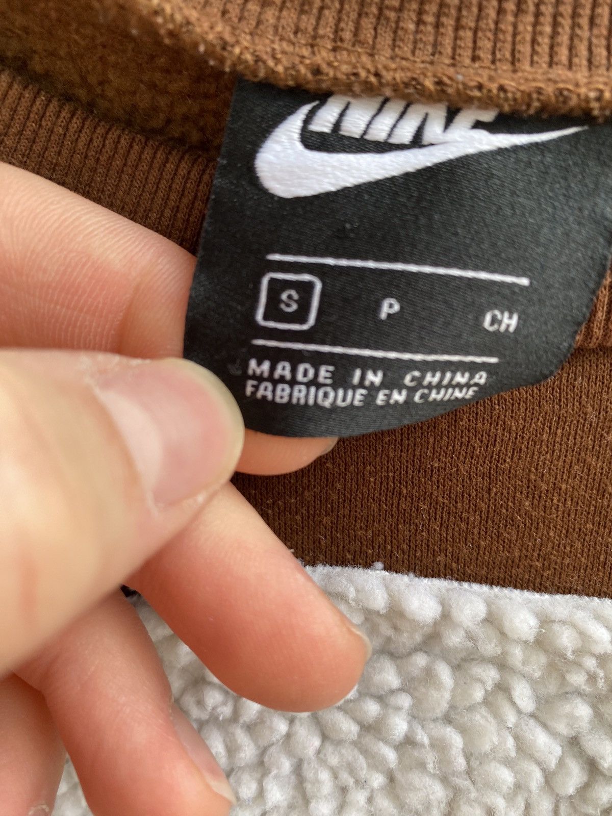Nike × Vintage Vintage Nike Custom big Center Swoosh Oversize Hoodie Y2K Size US S / EU 44-46 / 1 - 2 Thumbnail