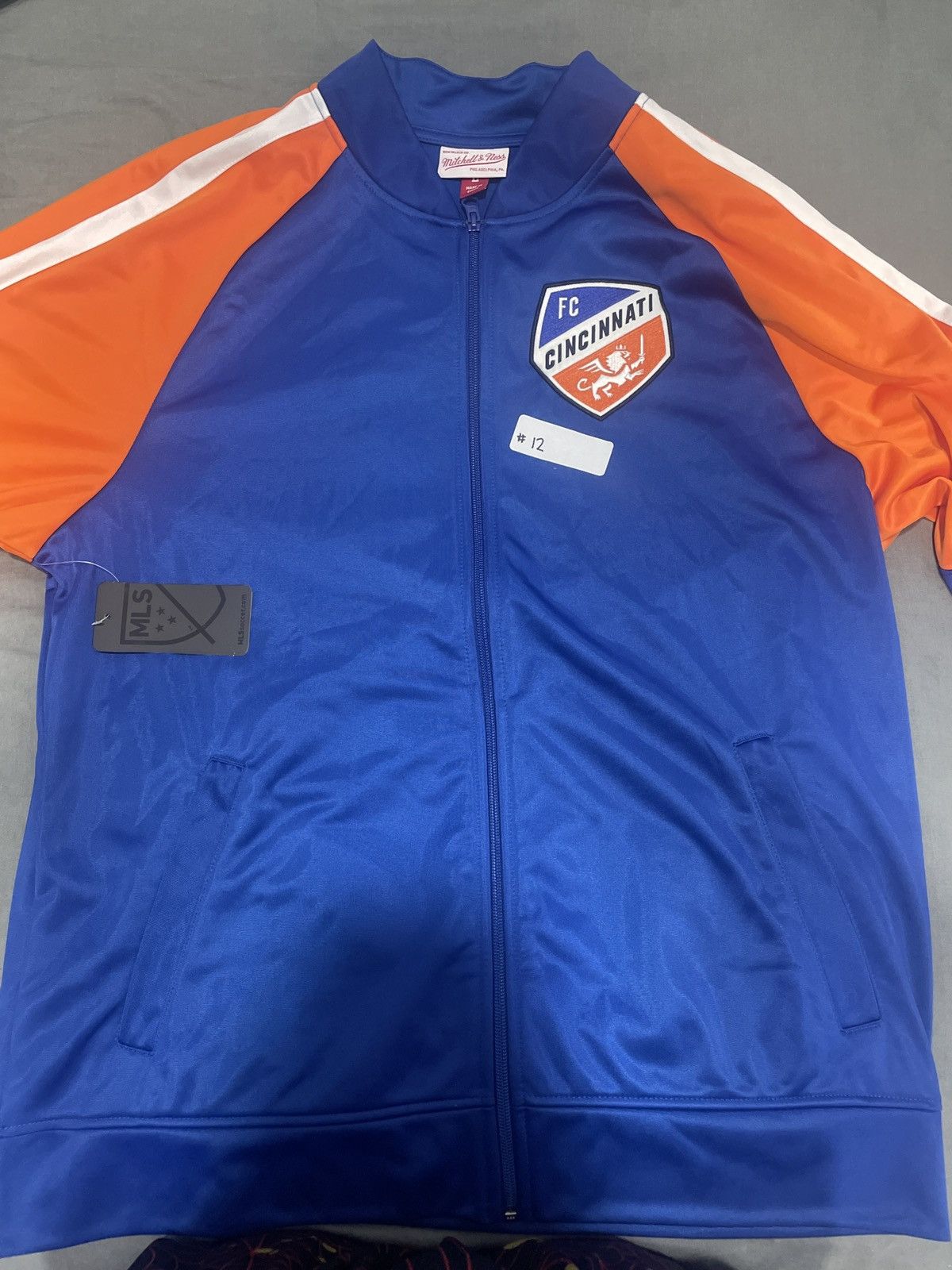 Mitchell & Ness Zip up Mitchell & Ness sweater Size US L / EU 52-54 / 3 - 3 Thumbnail
