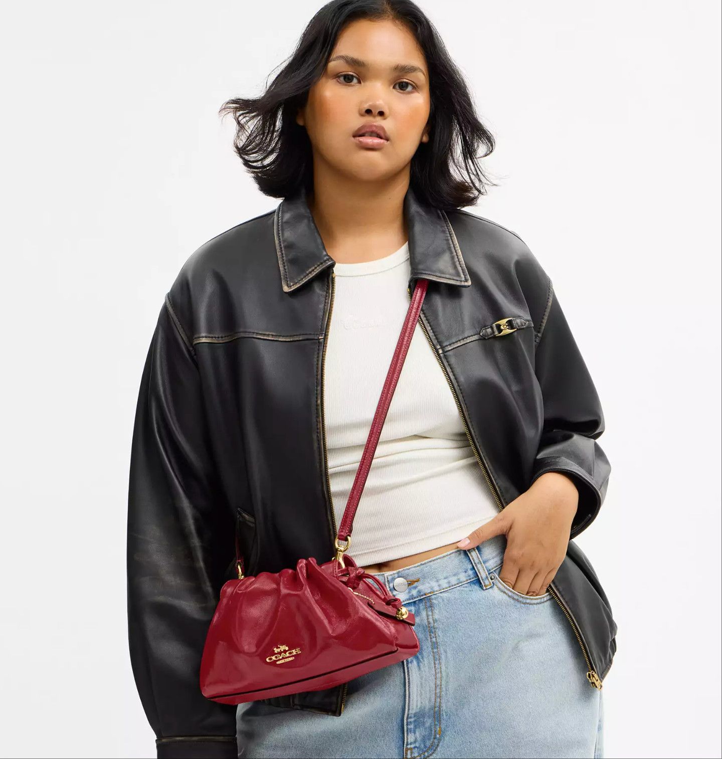 Coach Faye Shoulder Bag CCE39 Size ONE SIZE - 9 Thumbnail