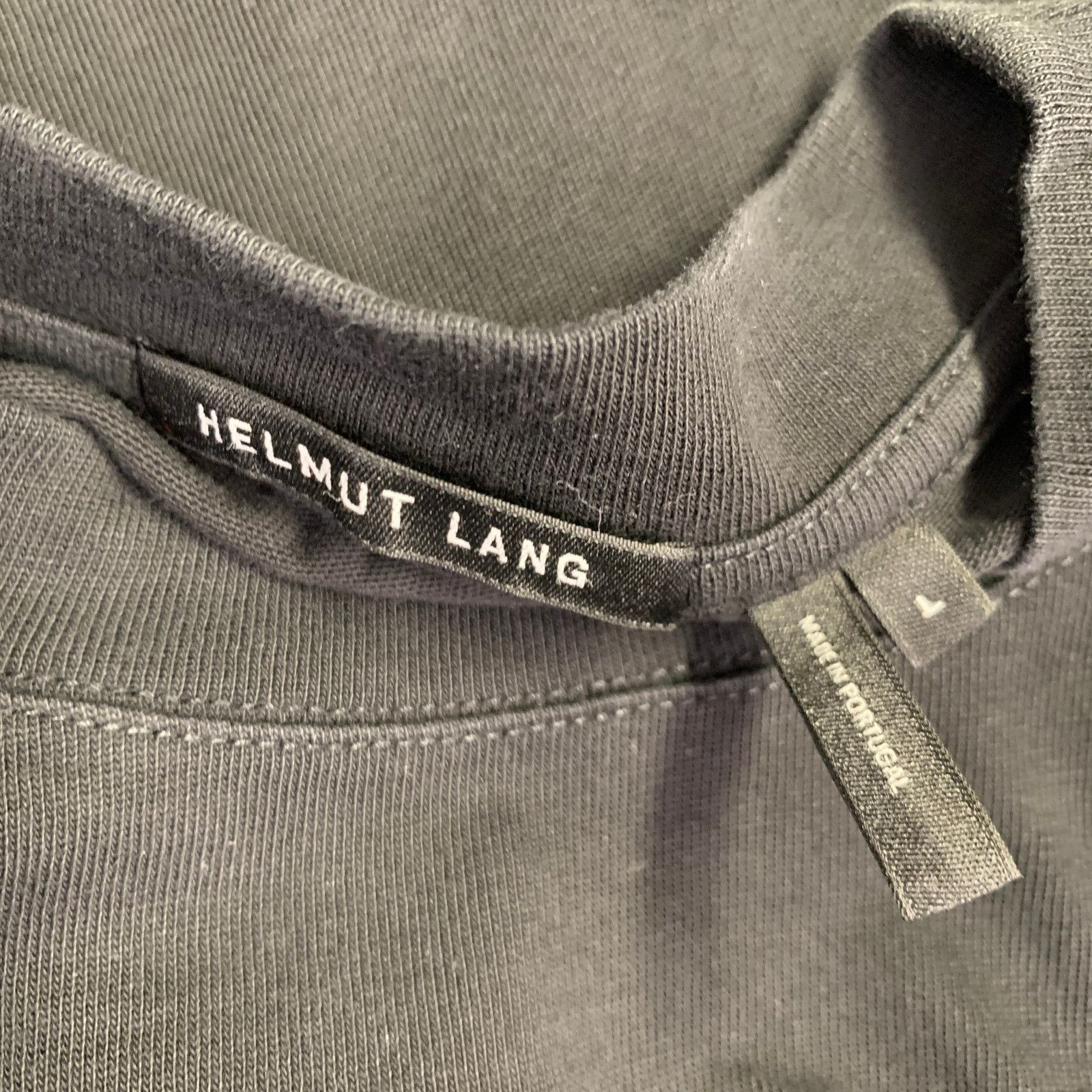 Helmut Lang Size L Austria Black Red Print Cotton Crew Neck T-shirt Size US L / EU 52-54 / 3 - 5 Thumbnail