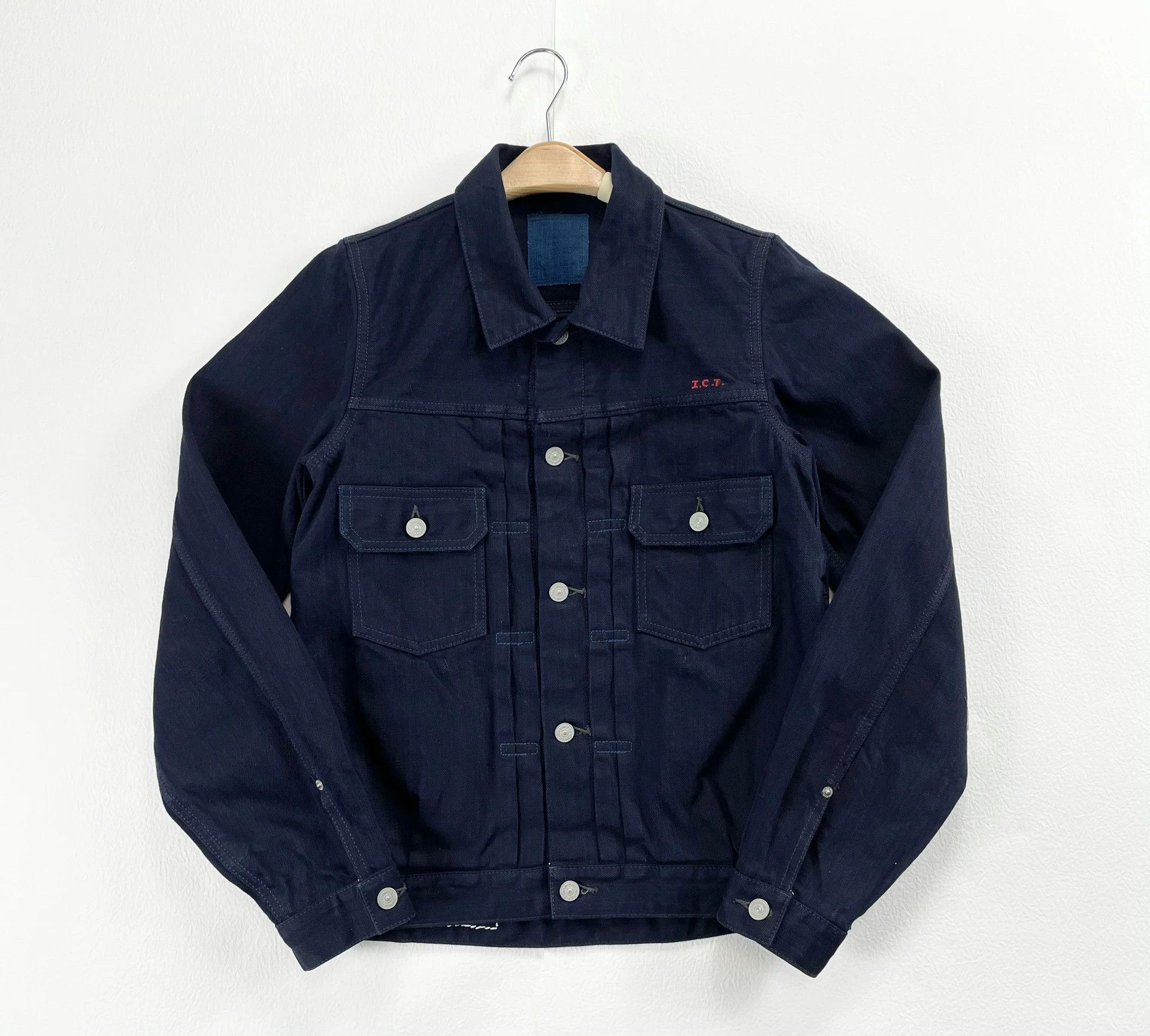 Visvim VISVIM ICT JUMBO 101 Natural Dyed Denim Jacket Size US S / EU 44-46 / 1 - 2 Thumbnail