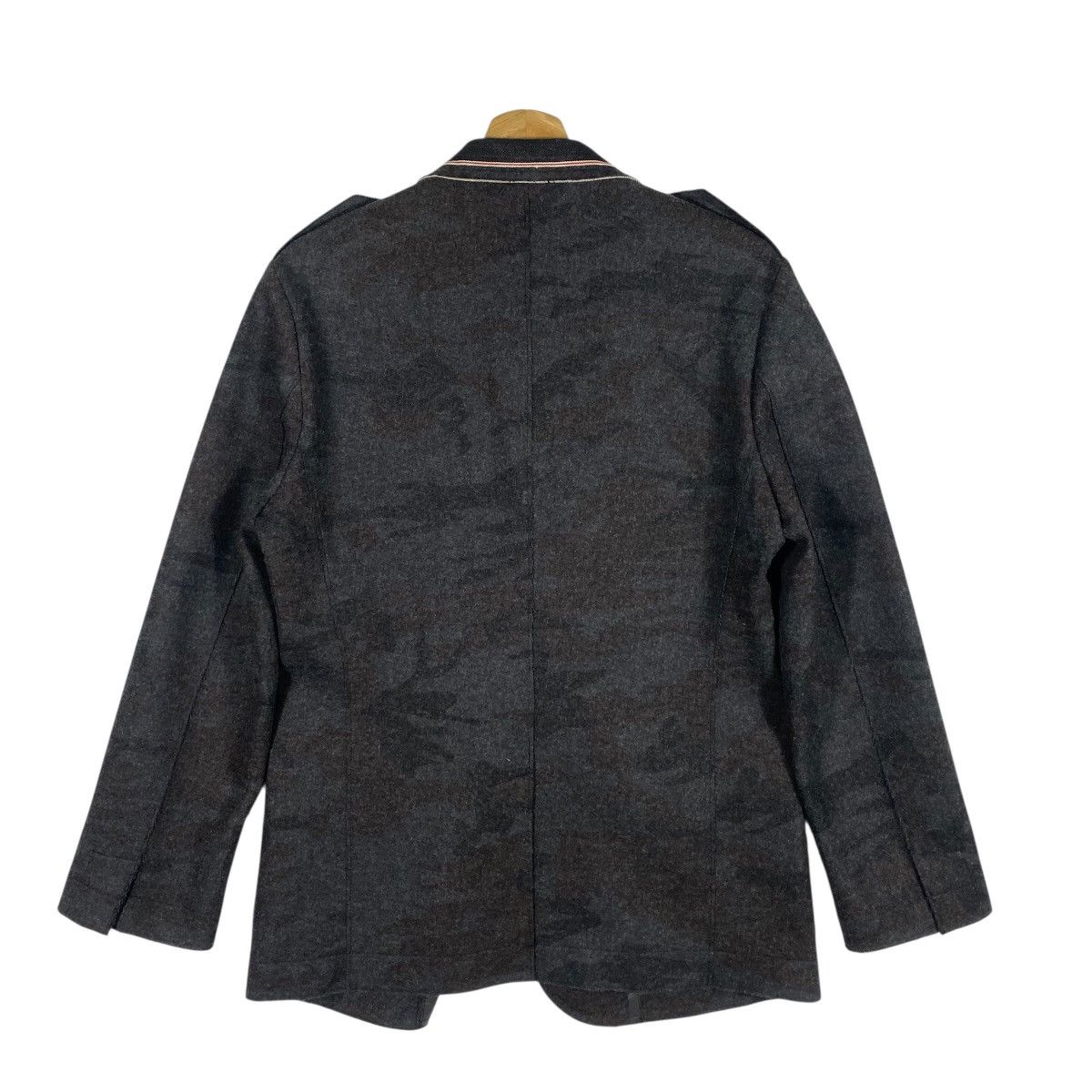 Emporio Armani Emporio Armani Camouflage Wool Blazer Jacket 46 Size EU Size 46R - 11 Thumbnail