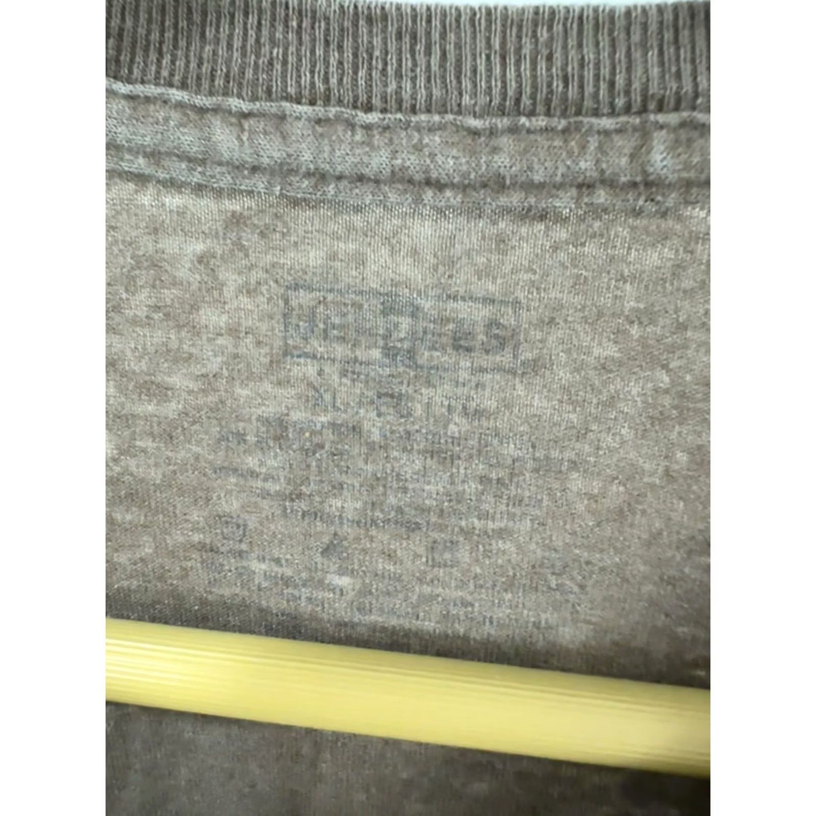 Jerzees VTG Jerzees T-Shirt Long Sleeve XL Brown Distressed Worn Blank Gradient Sun Faded 90s Style Mens XL Size US XL / EU 56 / 4 - 8 Thumbnail
