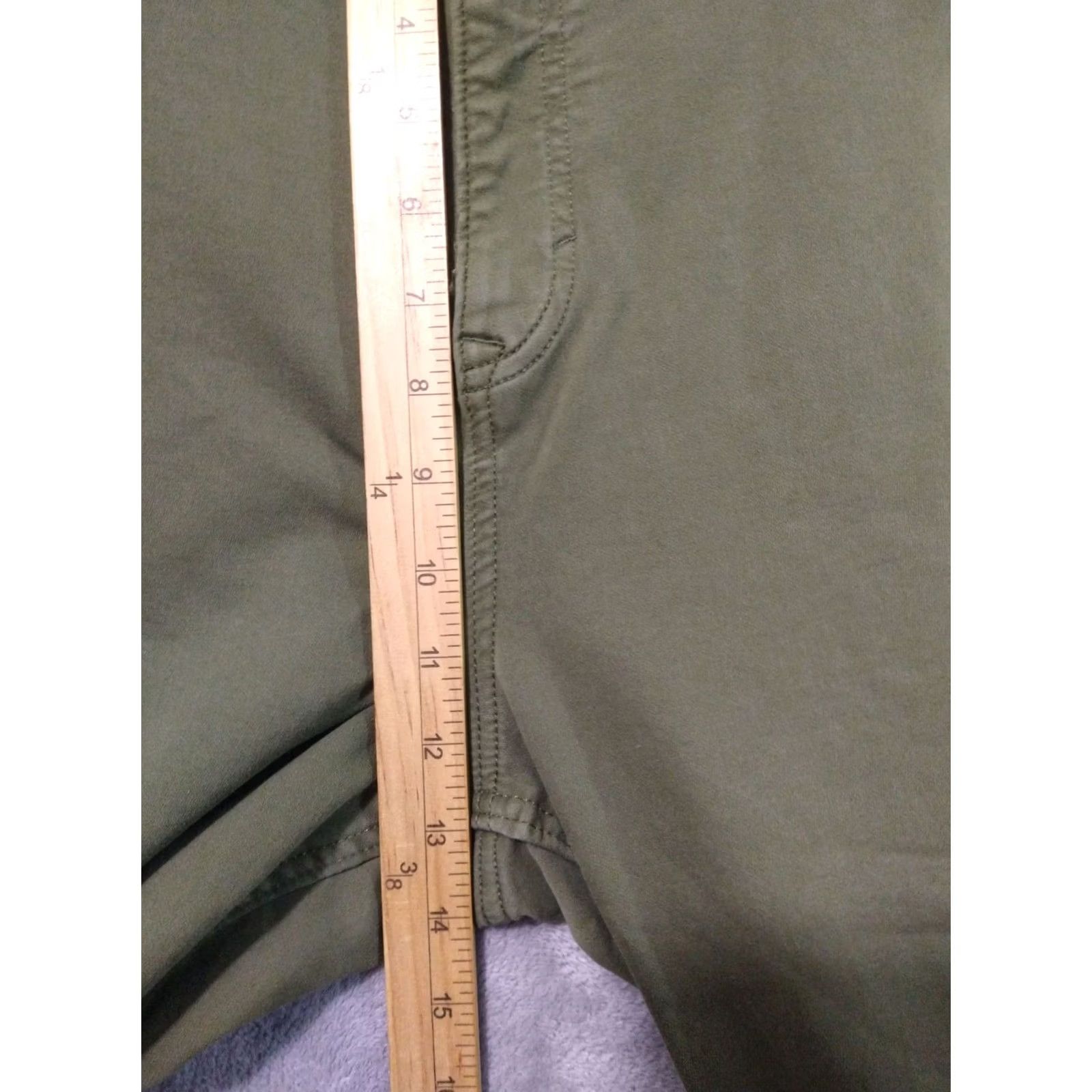 Banana Republic Banana Republic Pants Mens 40x32 Green Traveler Slim Fit Chino Stretch High Rise Casual Travel Size US 40 / EU 56 - 4 Thumbnail