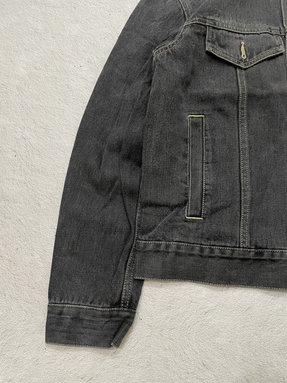 14th Addiction 00s Japan Denim Black Jacket Washed Hysteric Y2K If6was9 LGB Size US M / EU 48-50 / 2 - 4 Thumbnail