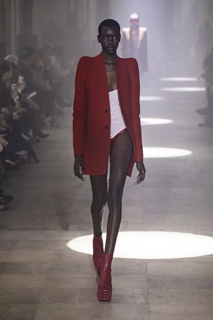 Rick Owens Rick Owens Larry Zionic F/W 2019 cardinal red coat Size M / US 6-8 / IT 42-44 - 2 Thumbnail