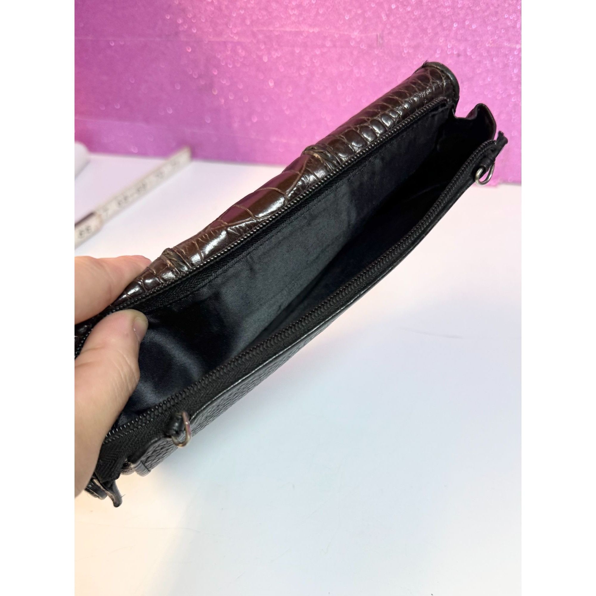 Brighton Brighton brown and black snap trifold wallet clutch purse Size ONE SIZE - 6 Thumbnail