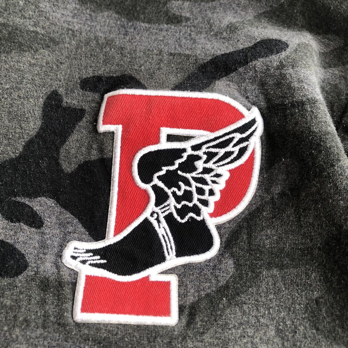 Polo Ralph Lauren ‼️ RARE ‼️ Polo ralph lauren camo P wing logo pullover hoodie Size US L / EU 52-54 / 3 - 6 Thumbnail