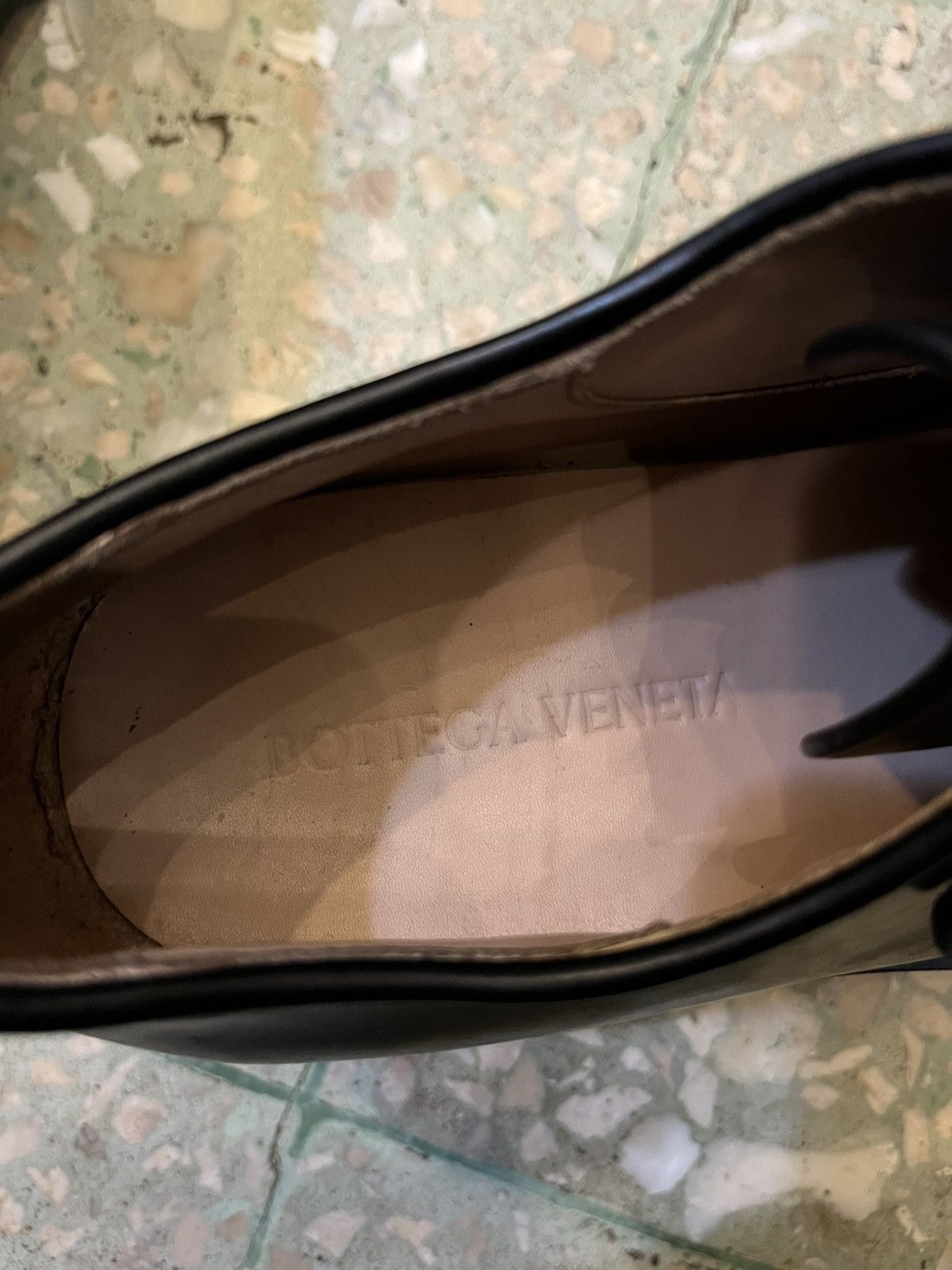 Bottega Veneta Bottega Veneta The Stilt Chunky-Sole Leather Derby Shoes Size US 9 / EU 42 - 10 Thumbnail