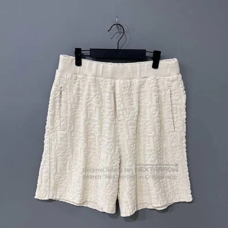 Fendi Fendi Velvet full print shorts Size US 32 / EU 48 - 3 Thumbnail