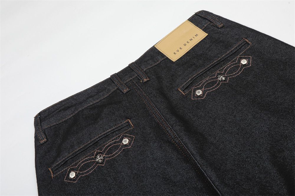 Jean Men's Loose-Fit Casual High-Street Vibe Flared Jeans Size US 32 / EU 48 - 4 Thumbnail