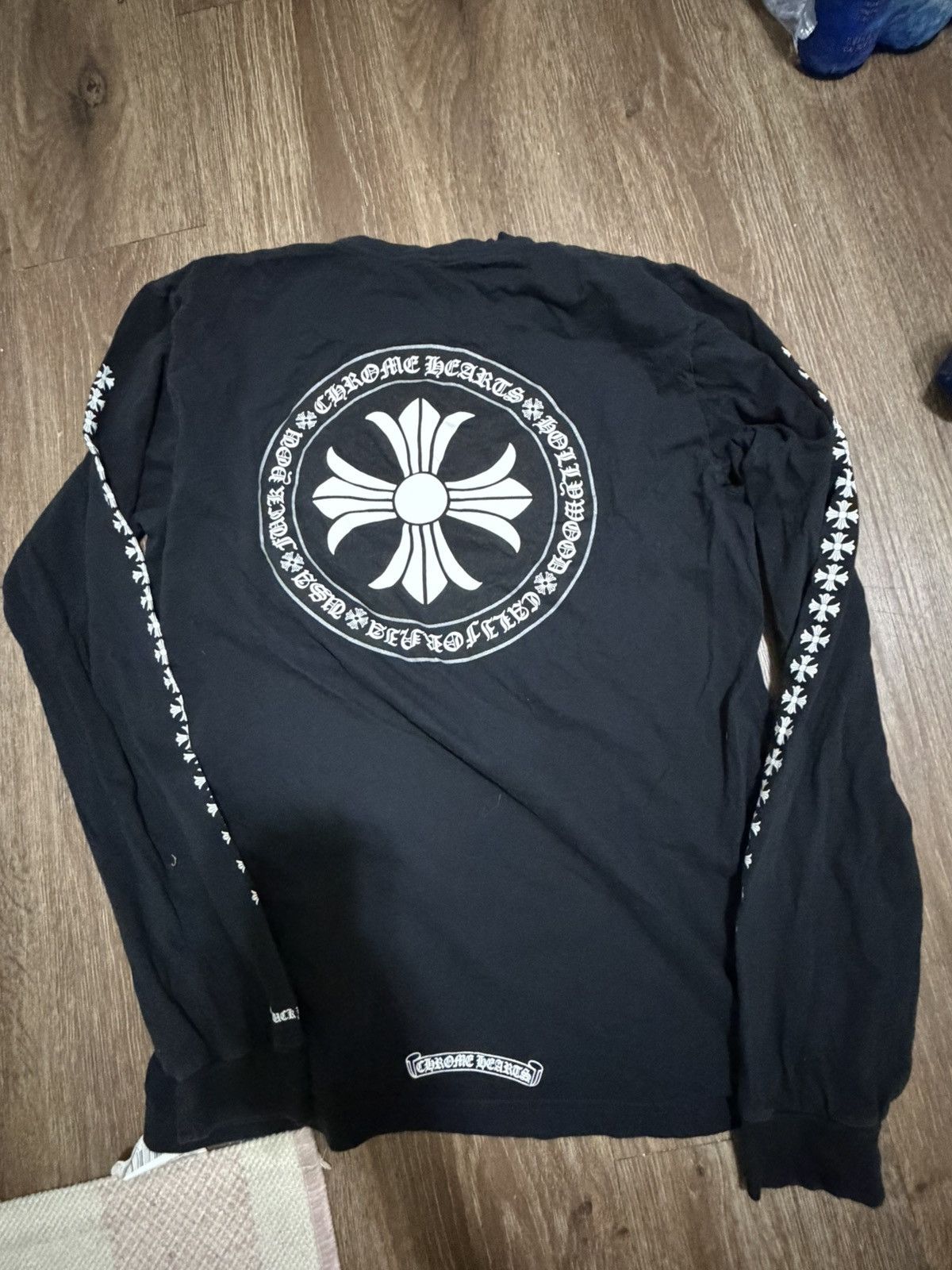 Chrome Hearts Chrome Hearts Round Plus Shield Logo Size US L / EU 52-54 / 3 - 2 Thumbnail