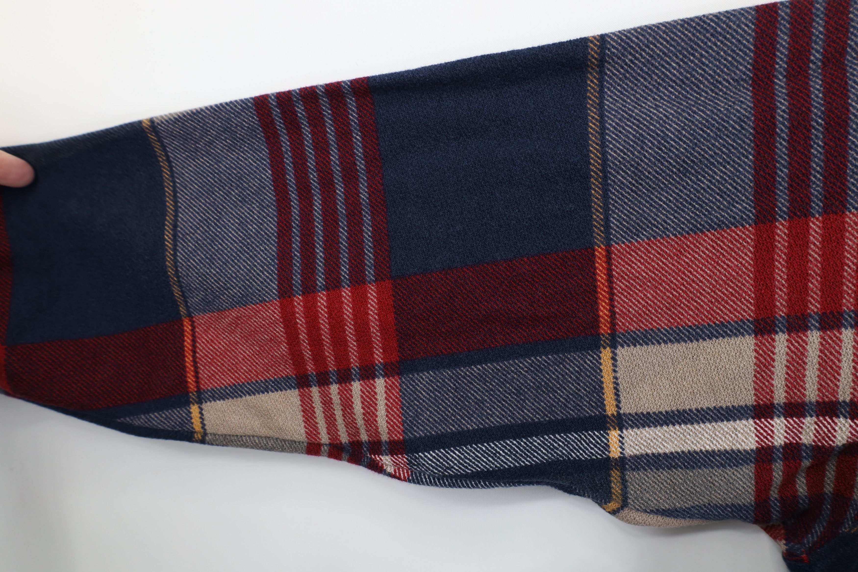 Polo Ralph Lauren Vintage 90s Chaps Ralph Lauren long Sleeve Rugby Polo Plaid Size US L / EU 52-54 / 3 - 7 Thumbnail