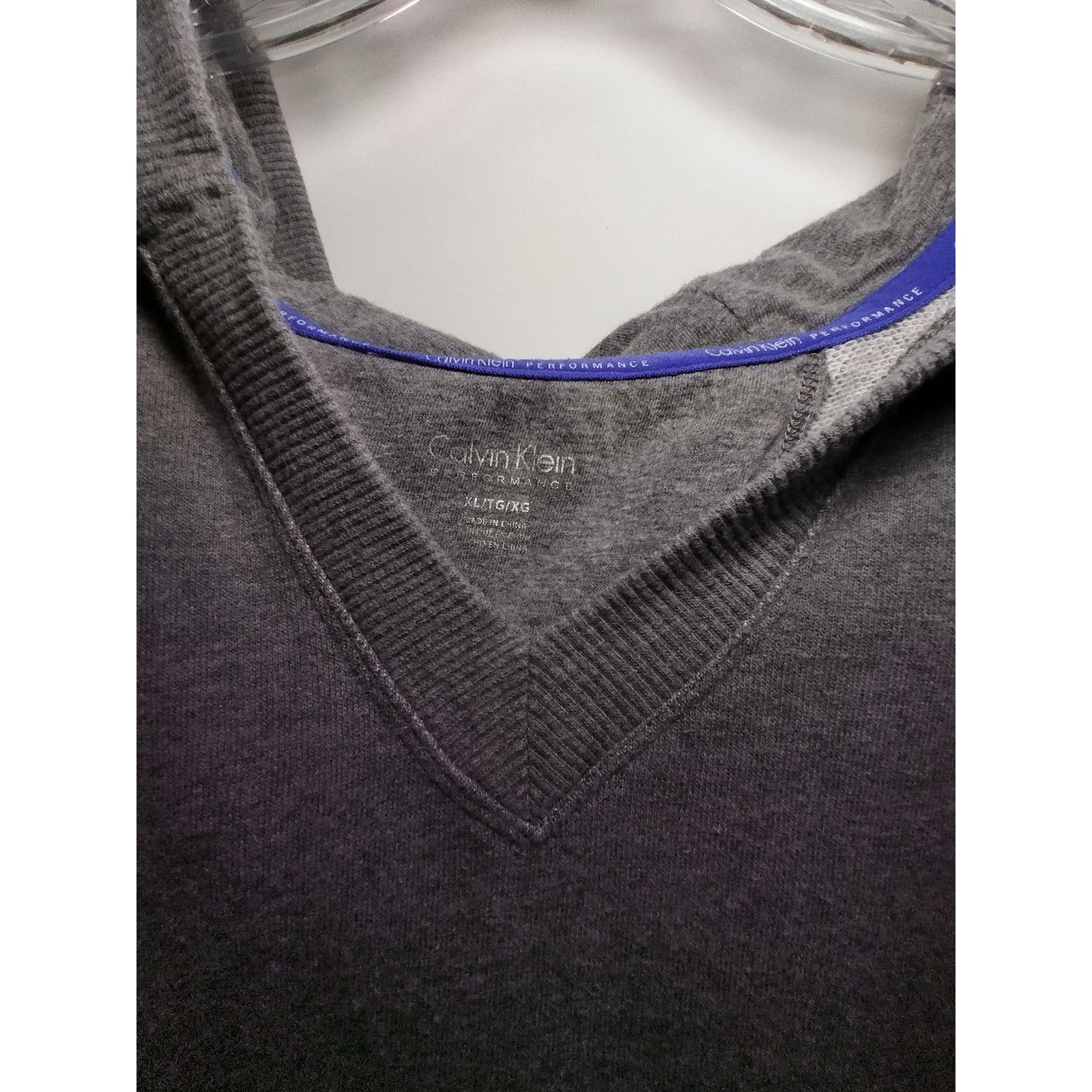 Calvin Klein Calvin Klein Womens Performance Hoodie Sweatshirt Gray Sz XL Size XL / US 12-14 / IT 48-50 - 2 Thumbnail