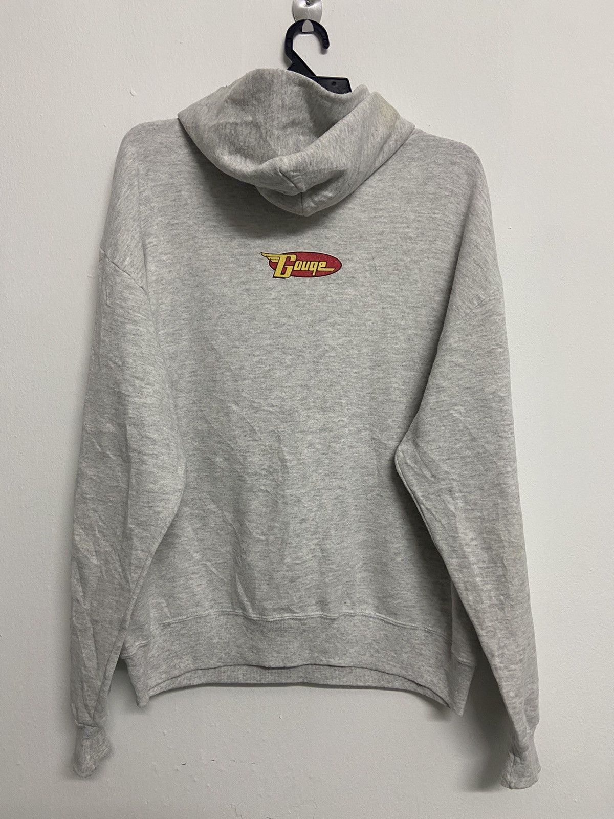 Vintage Vintage GOUGE Skateboard Hoodie Made in USA Size US L / EU 52-54 / 3 - 3 Thumbnail