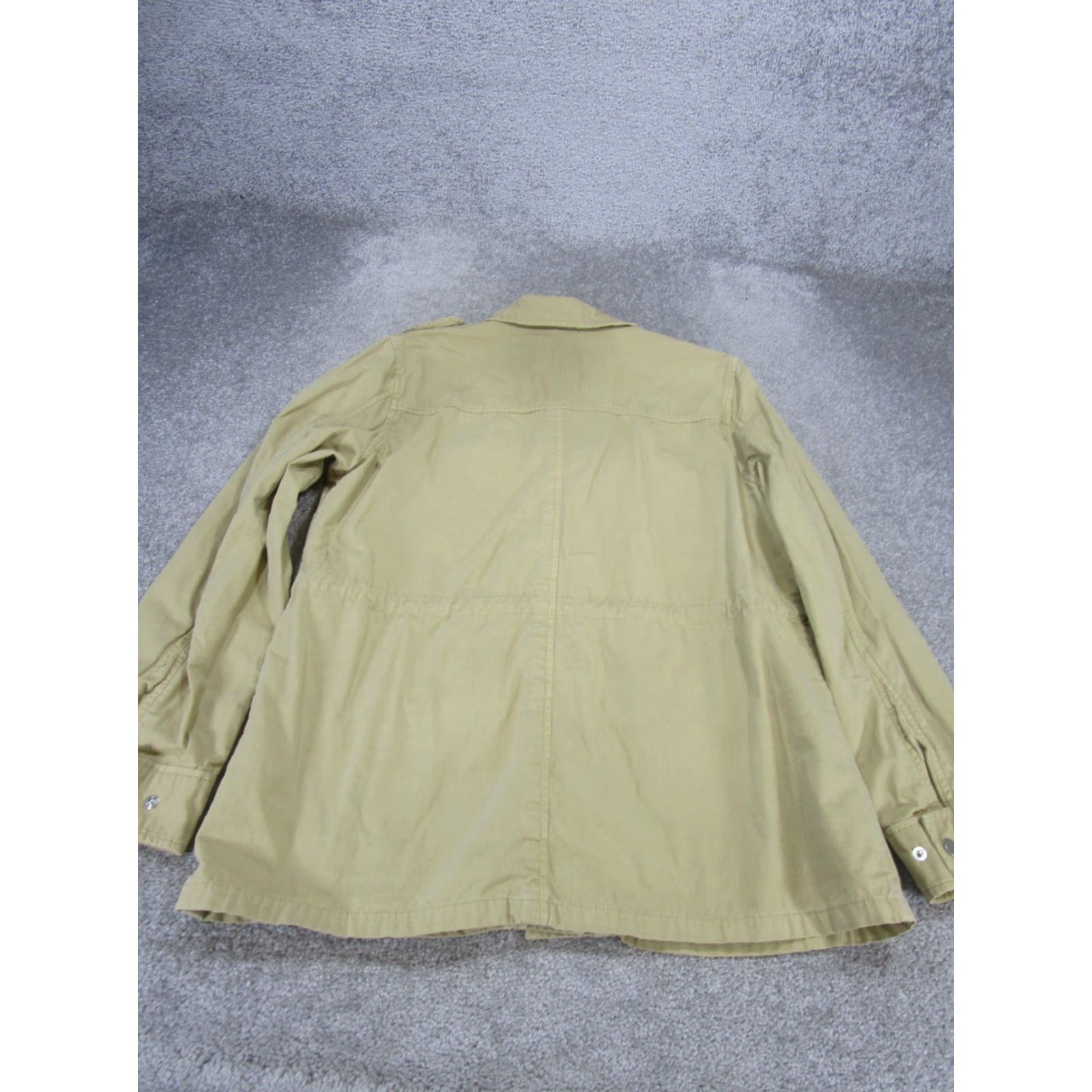Gap Gap Jacket Womens Small Beige Oversized Cotton Military Size S / US 4 / IT 40 - 3 Thumbnail