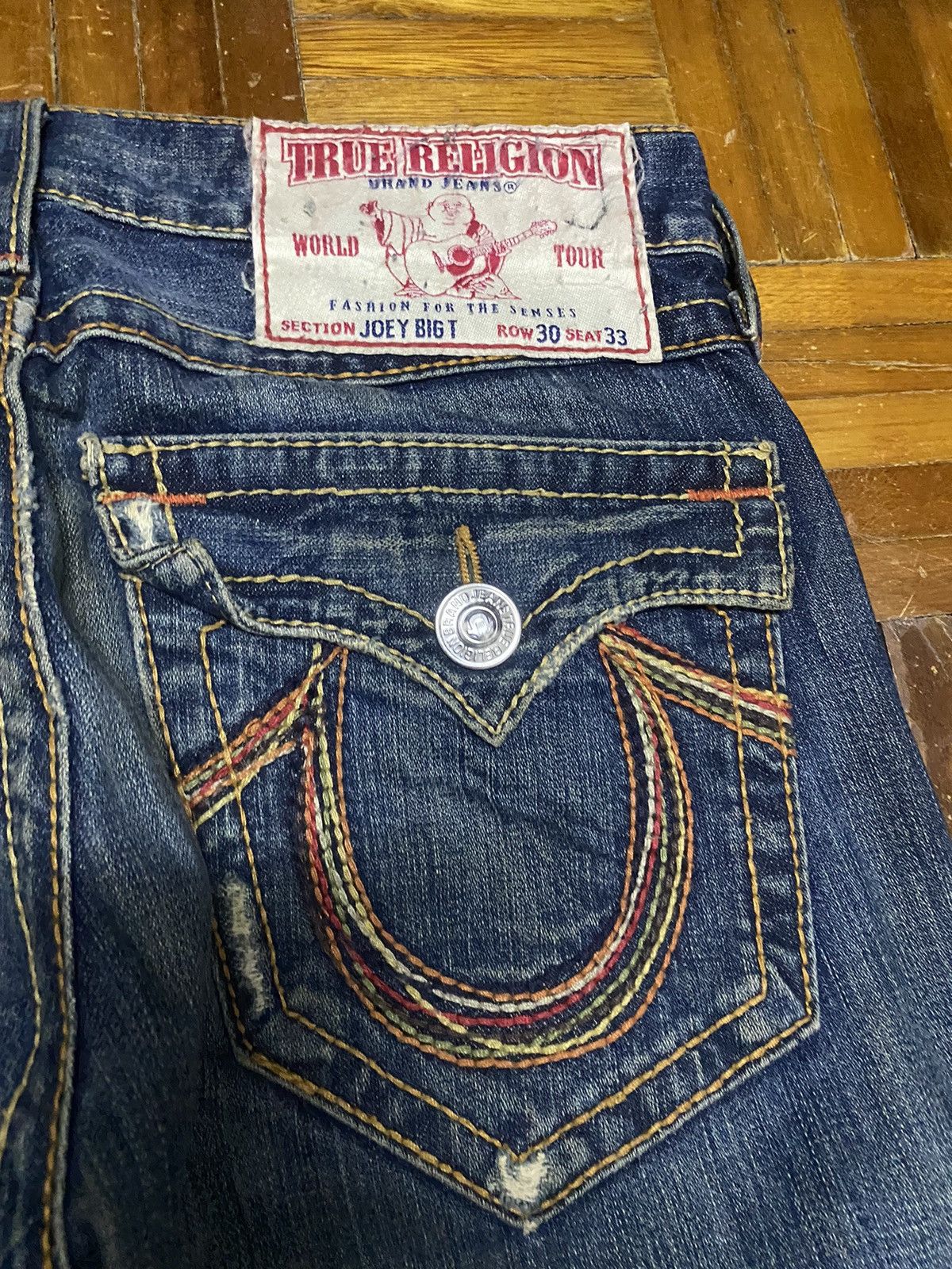 True Religion × Vintage Jean True Religion Baggy Size US 33 - 14 Thumbnail