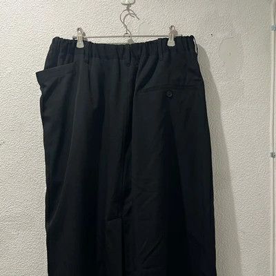 Yohji Yamamoto POUR HOMME 21aw wrinkled wrap pants HX-P22-100 Size US 38 / EU 54 - 3 Thumbnail