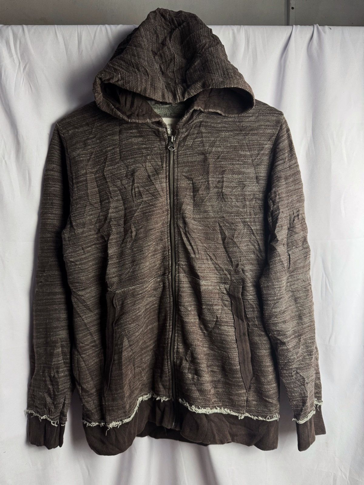 Hysteric Glamour × Japanese Brand × PPFM Distressed Hoodie Japanese Styled Ikka Size US M / EU 48-50 / 2 - 1 Thumbnail