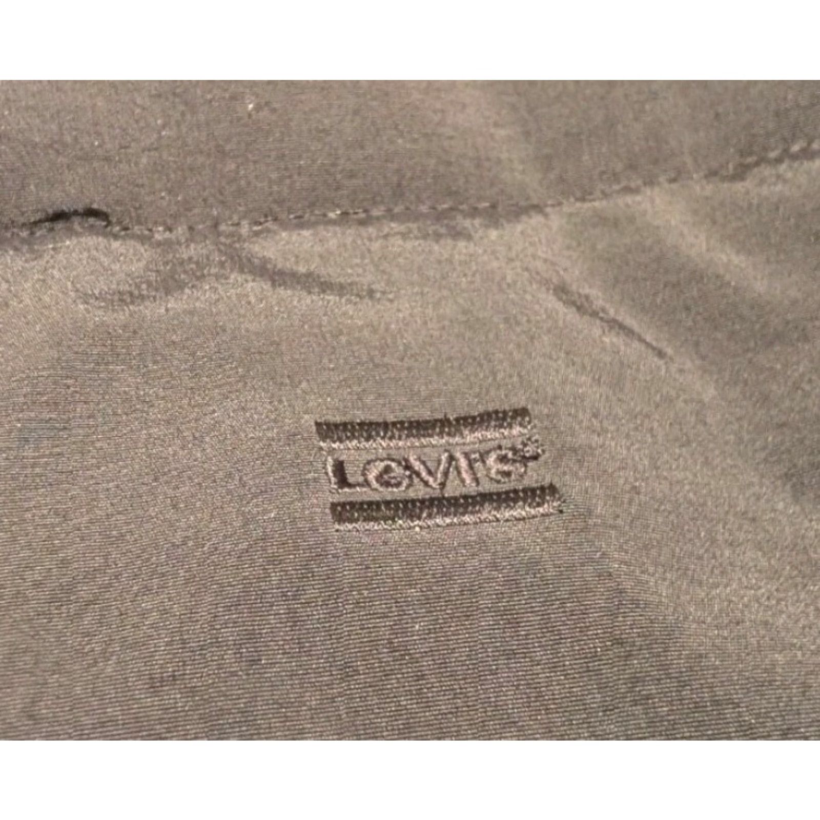 Levi's LEVI'S Womens Quilted Black Coat Puffer Zip Snap Size Large L Jacket Coat Size L / US 10 / IT 46 - 4 Thumbnail
