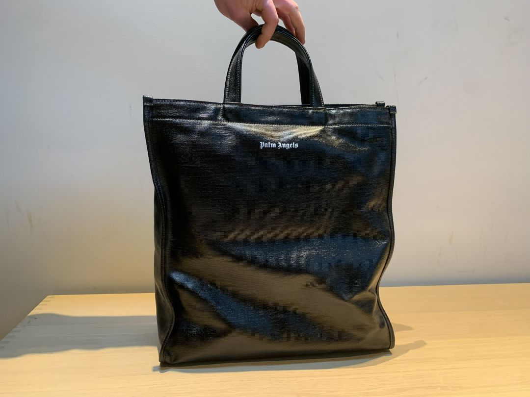 Palm Angels PALM ANGELS "Archive Property" Leather-Effect Shopper Tote Size ONE SIZE - 2 Thumbnail
