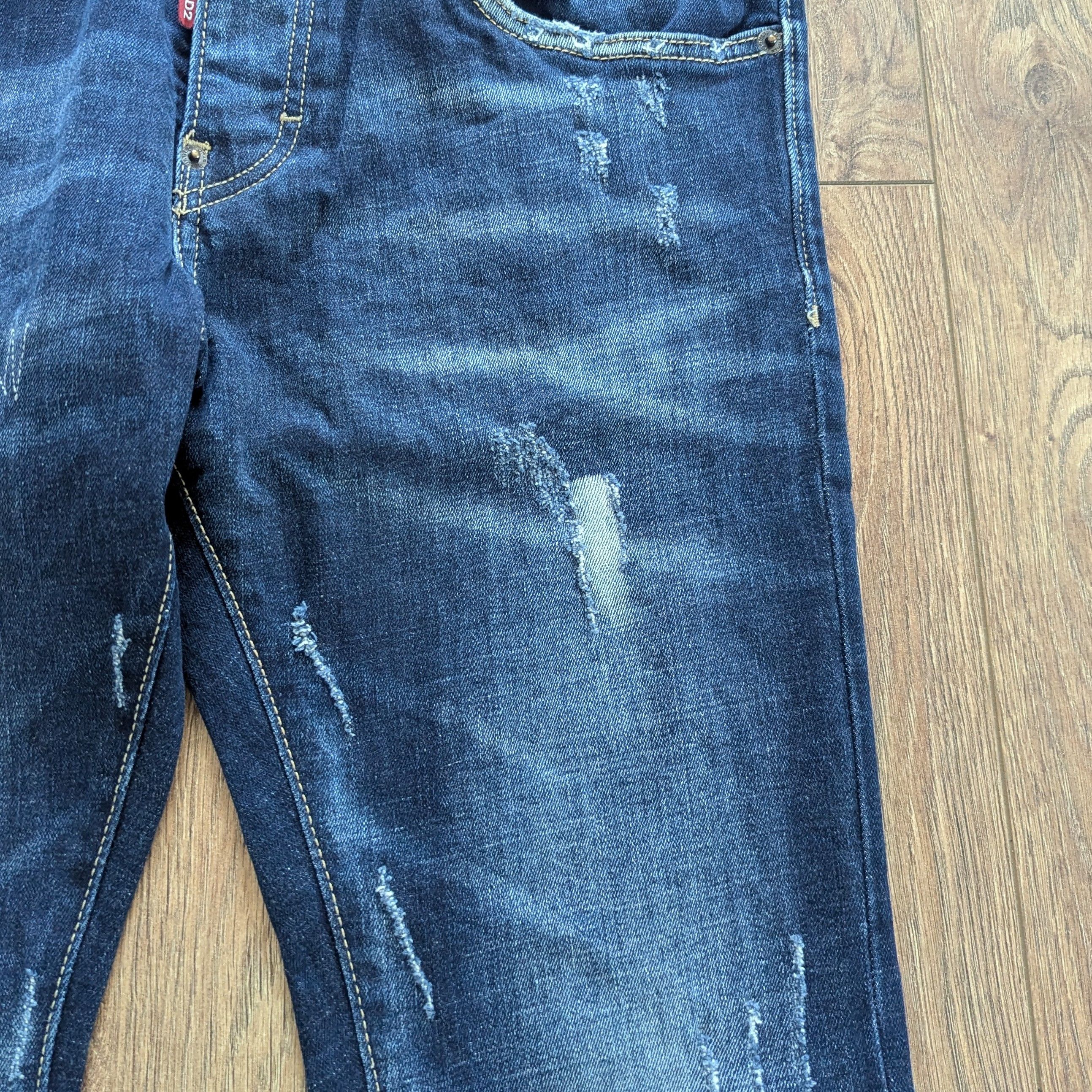 Dsquared2 Dsquared2 Blue Distressed Kenny Twist Men's Made In Italy Size US 28 / EU 44 - 8 Thumbnail