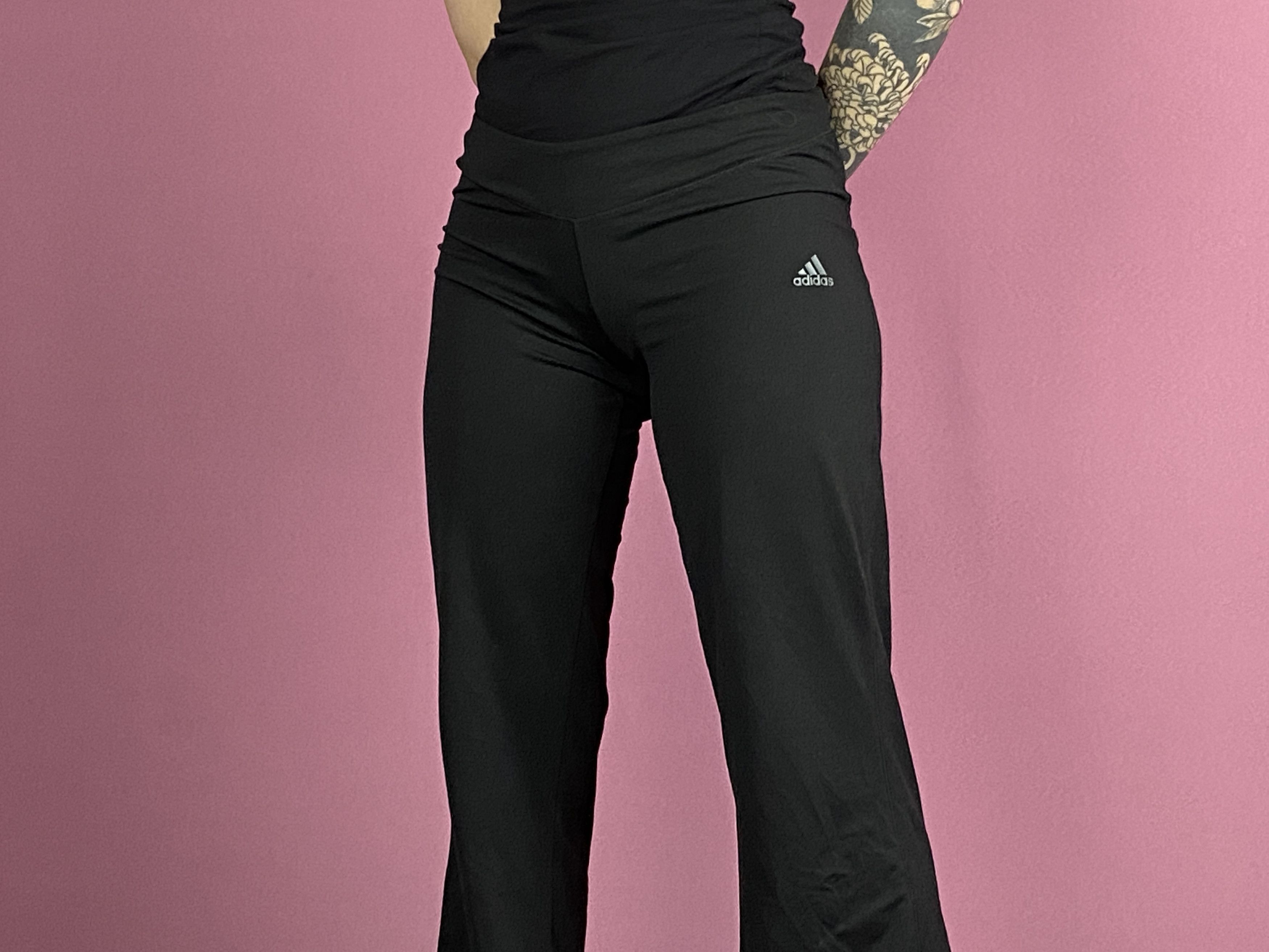 Adidas Adidas Performance Vintage Women's Flare Leggings - M Size 32" / US 10 / IT 46 - 1 Thumbnail