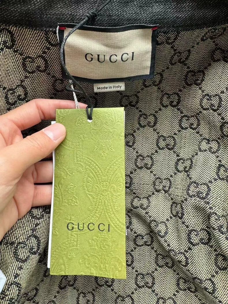 Gucci Gucci Full-printed denim shirt 2502-Nextarrow Size US M / EU 48-50 / 2 - 3 Thumbnail