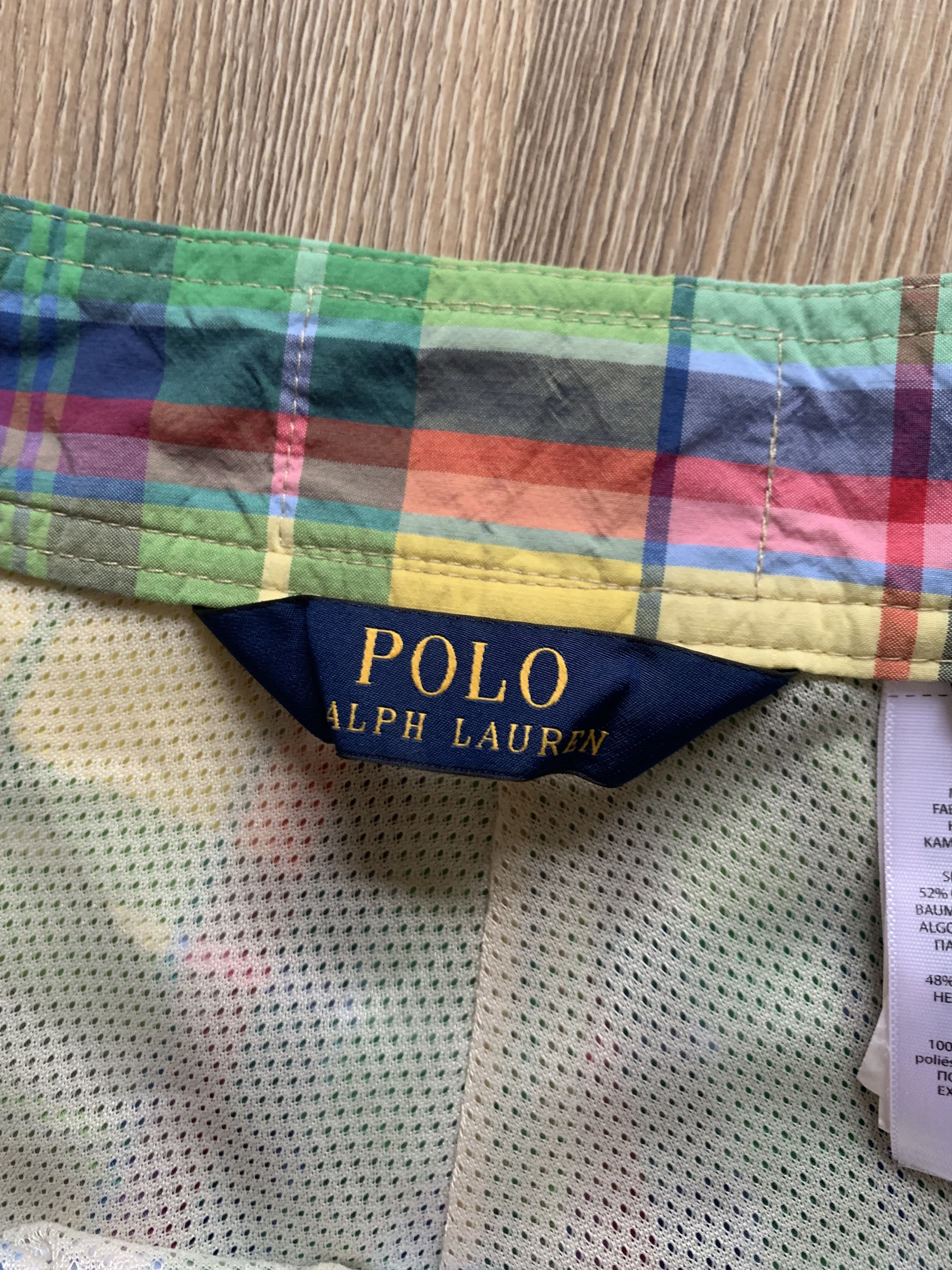 Polo Ralph Lauren Polo Ralph Lauren Multicolor Check Swim Shorts Size US 36 / EU 52 - 8 Thumbnail