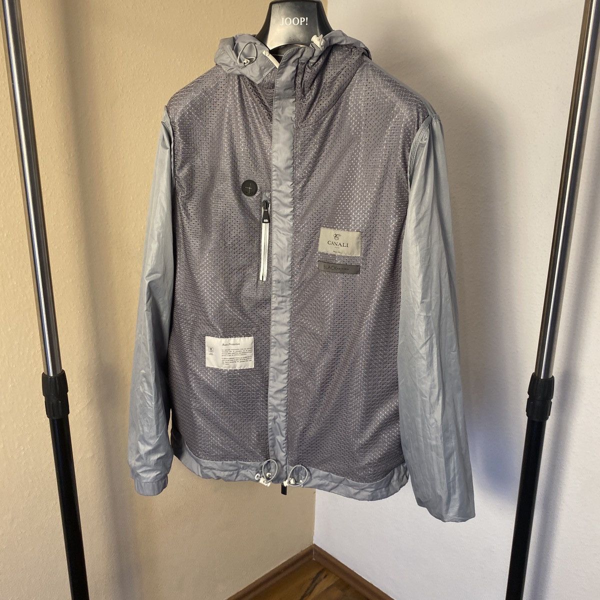 Canali Nylon Jacket Canali Black Edition Rain Size US M / EU 48-50 / 2 - 19 Thumbnail