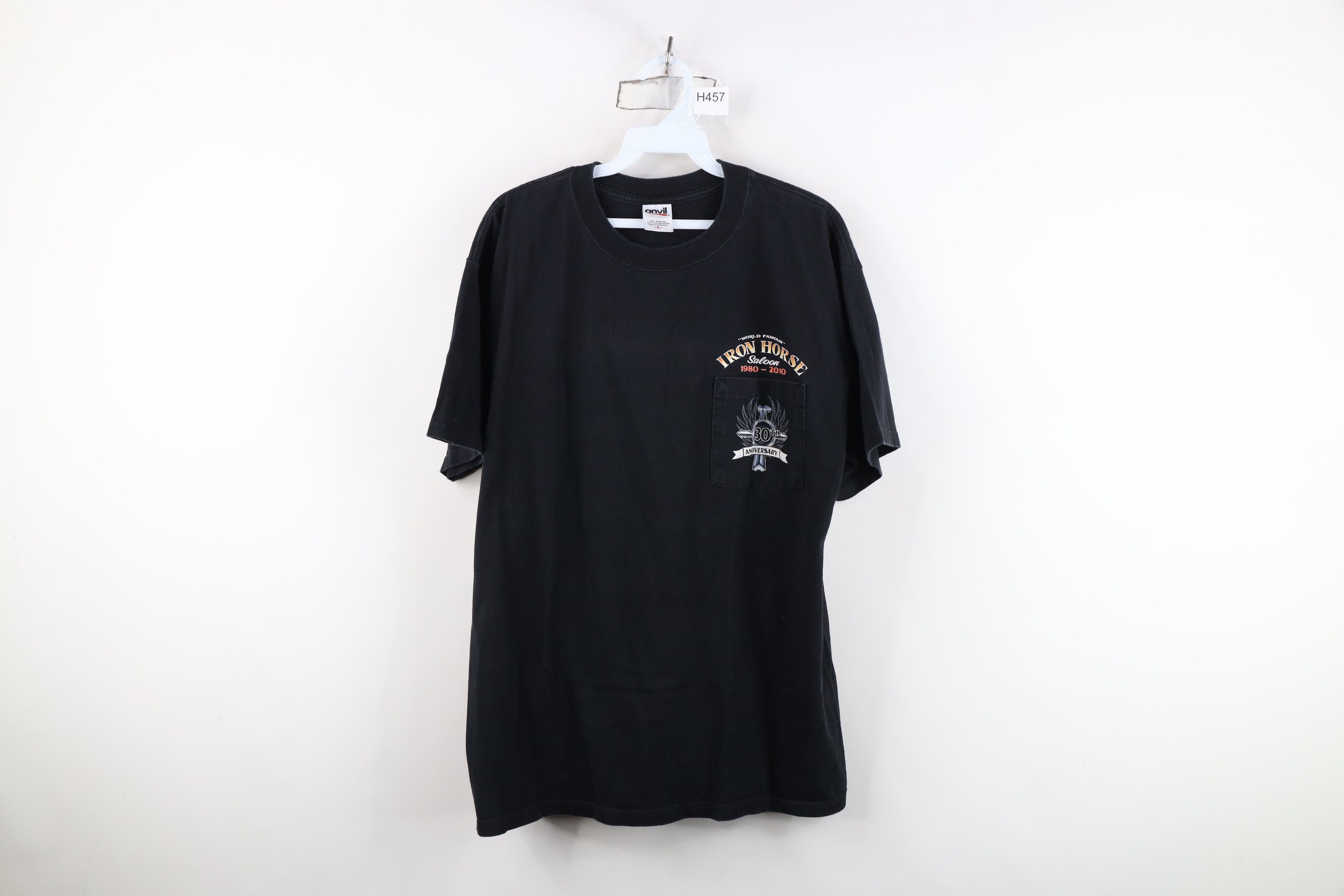 Vintage Vintage Y2K Iron Horse Saloon Tribal Sword T-Shirt Black Size US L / EU 52-54 / 3 - 1 Thumbnail