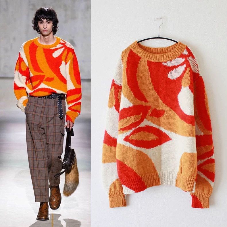 Dries Van Noten Dries Van Noten 2020AW Wool Sweater Size US M / EU 48-50 / 2 - 1 Thumbnail